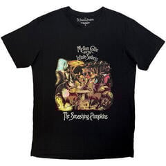 Skjorte The Smashing Pumpkins Mellon Collie Animals (Back Print Carbon) Black XL Skjorte