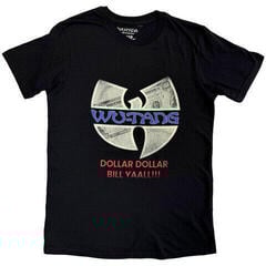 T-Shirt Wu-Tang Clan C.R.E.A.M (Back Print) Black M T-Shirt