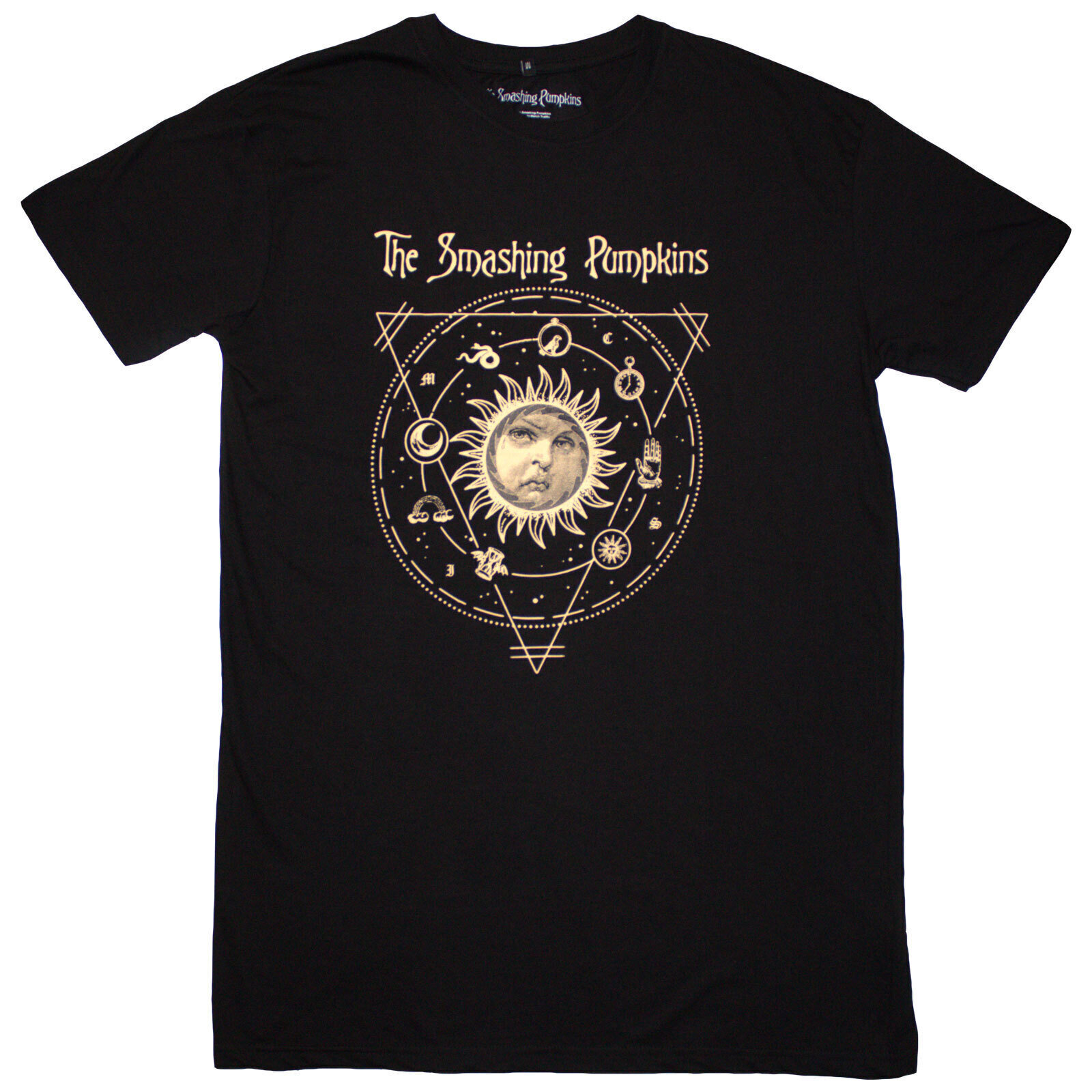 Skjorte The Smashing Pumpkins Celestial Sun (Dress) Black 2XL Dame Skjorte