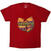 T-Shirt Wu-Tang Clan New York V1 Red 2XL T-Shirt