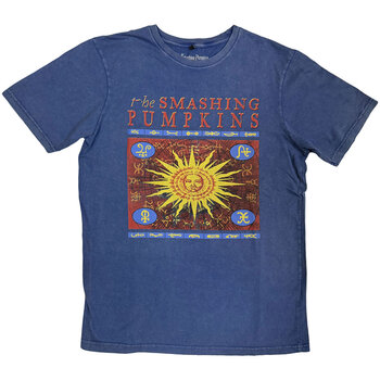 T-Shirt The Smashing Pumpkins Sun Box (Stone Wash) Denim Blue 2XL T-Shirt - 1
