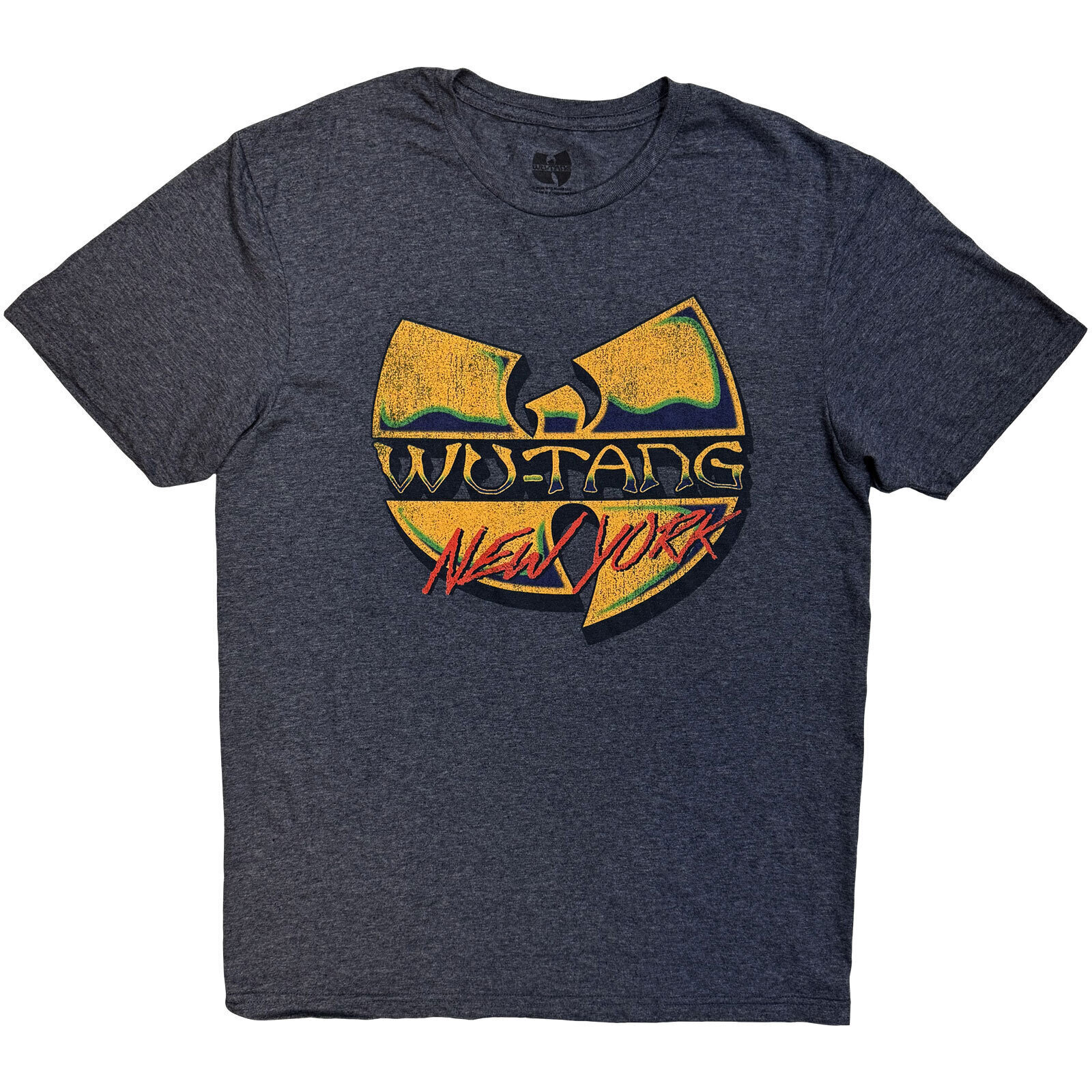 T-Shirt Wu-Tang Clan New York V2 Denim Blue M T-Shirt