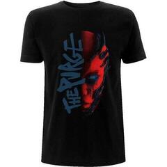 T-Shirt Within Temptation Purge Outline (Red Face, Back Print) Black 2XL Ladies T-Shirt