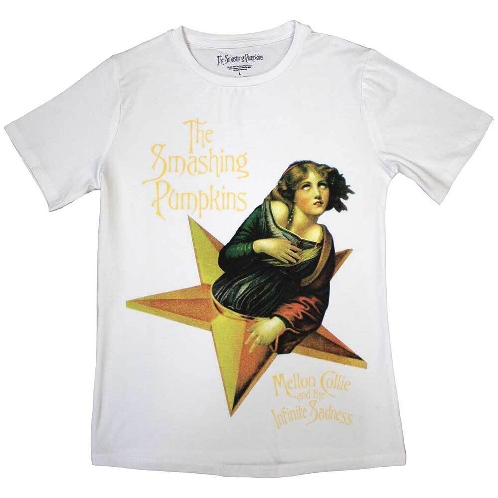 T-Shirt The Smashing Pumpkins Mellon Collie White M Ladies T-Shirt