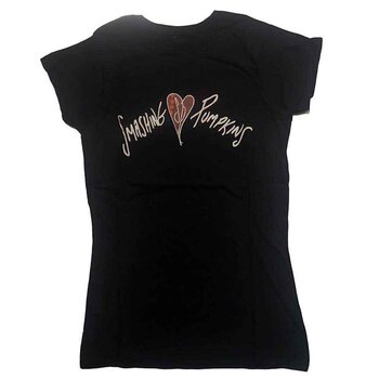 T-Shirt The Smashing Pumpkins Gish Heart Black L Ladies T-Shirt - 1