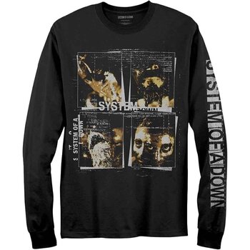 Риза System of a Down Face Boxes (Sleeve Print) Black S Риза - 1