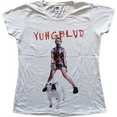 T-shirt Yungblud Strawberry Lipstick White L Feminino T-shirt
