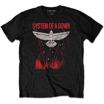 Skjorte System of a Down Dove Overcome Black 2XL Skjorte - 1