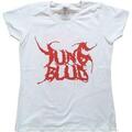 Yungblud DEADHAPPY (Back Print) White S Damen T-Shirt