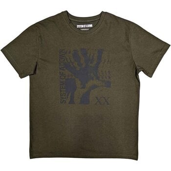 T-shirt System of a Down Intoxicated Military Green 2XL T-shirt - 1