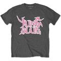 Yungblud DEADHAPPY Pink (Back Print) Charcoal Grey L T-Shirt