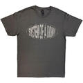 System of a Down Stretched Logo Charcoal Grey XL Majica