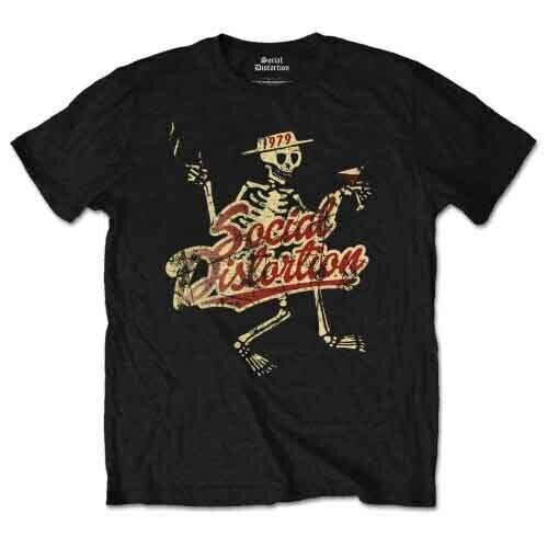 T-Shirt Social Distortion Vintage 1979 Black L T-Shirt