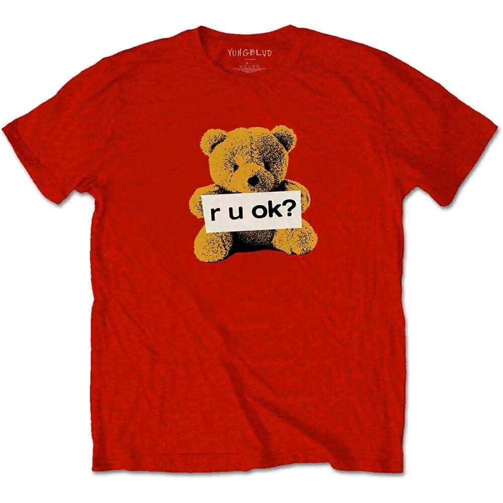 T-Shirt Yungblud R-U-OK? Red 2XL T-Shirt