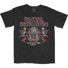 Skjorte Social Distortion Jukebox Skelly Black XL Skjorte