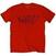 T-Shirt Yungblud Life on Mars (Back Print) Red M T-Shirt