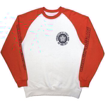 Tricou Bruce Springsteen Tour '24 Wheel (Back Print & Ex-Tour Raglan) White & Orange L Tricou - 1