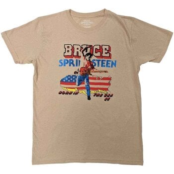 Tricou Bruce Springsteen Born in The USA '85 Sand 2XL Tricou - 1