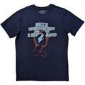 Bruce Springsteen The E-Street Band Navy Blue M Skjorte