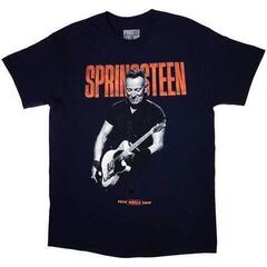 T-Shirt Bruce Springsteen Tour '23 Guitar (Back Print & Ex-Tour) Navy Blue 2XL T-Shirt