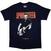 T-Shirt Bruce Springsteen Tour '23 Guitar (Back Print & Ex-Tour) Navy Blue 2XL T-Shirt