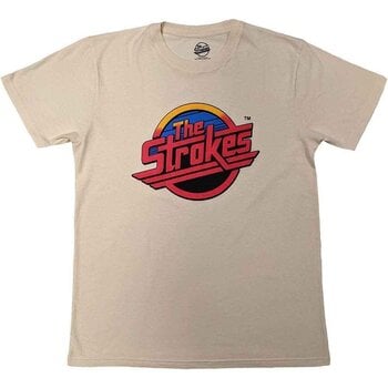 Koszulka The Strokes Red Logo Natural XL Koszulka - 1