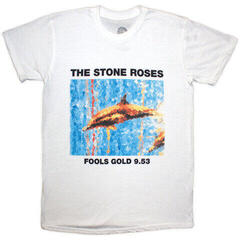 T-shirt The Stone Roses Fools Gold White L T-shirt
