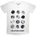 The Stone Roses Lemons Grid White L Camiseta de manga corta