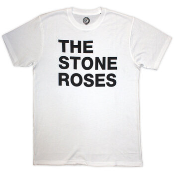 Košulja The Stone Roses Left Justified Text (Jumbo Print) White S Košulja - 1