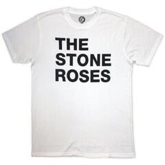 T-Shirt The Stone Roses Left Justified Text (Jumbo Print) White L T-Shirt