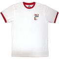The Stone Roses Side Text (Ringer) White XL Camiseta de manga corta