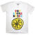 T-Shirt The Stone Roses Tour 2013 (Back Print) White M T-Shirt
