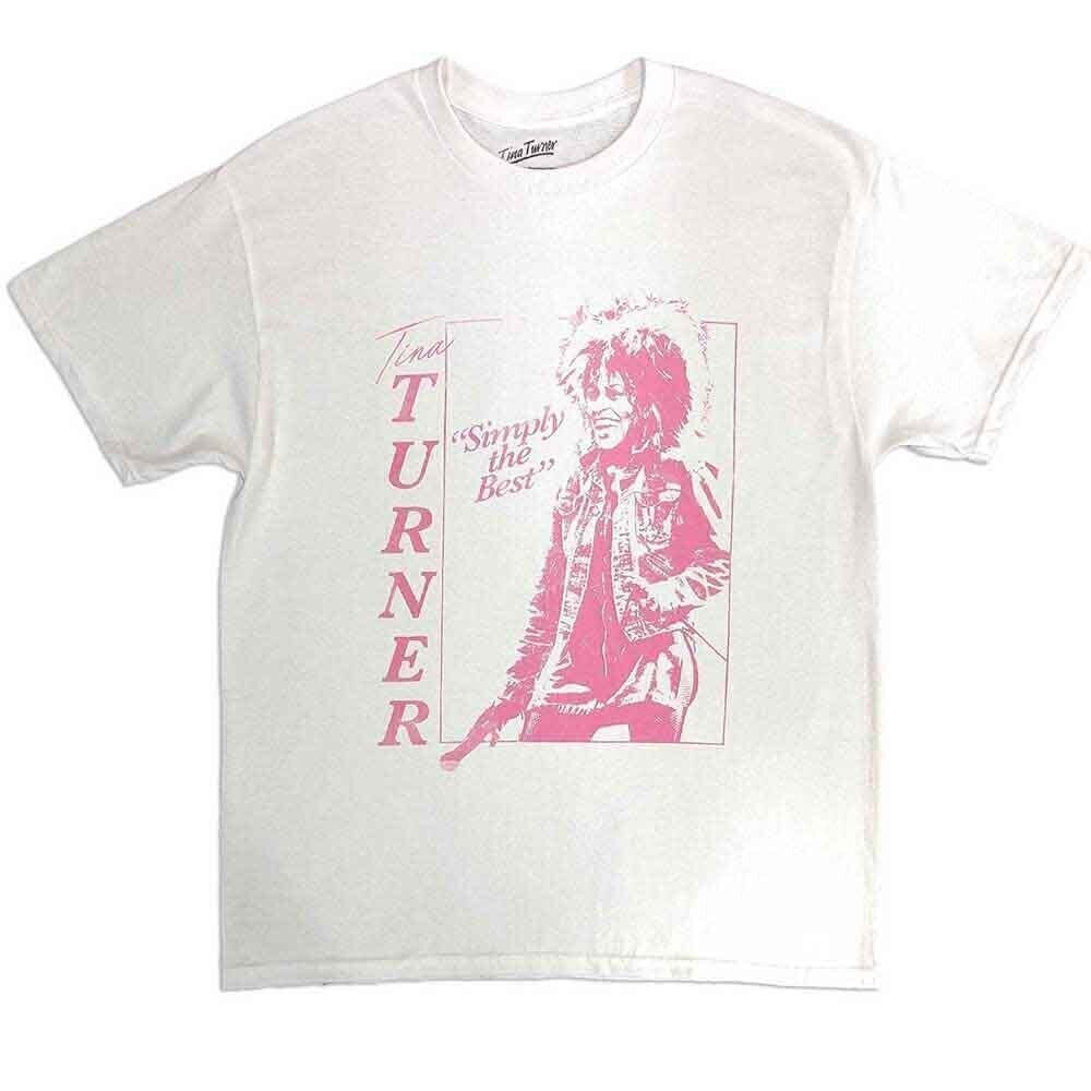 T-Shirt Tina Turner The Best White L T-Shirt