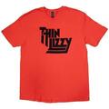 Thin Lizzy Logo Red XL Сорочка