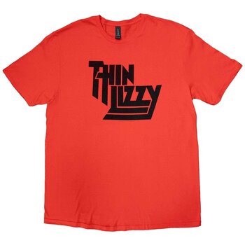 T-Shirt Thin Lizzy Logo Red 2XL T-Shirt - 1