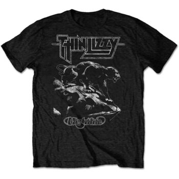T-Shirt Thin Lizzy Nightlife Black S T-Shirt - 1