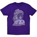 Thin Lizzy Vagabonds of the Western World Mono Distressed Purple M T-Shirt