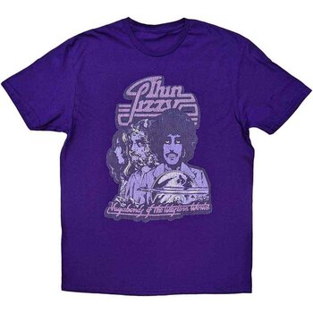 Tricou Thin Lizzy Vagabonds of the Western World Mono Distressed Purple 2XL Tricou - 1