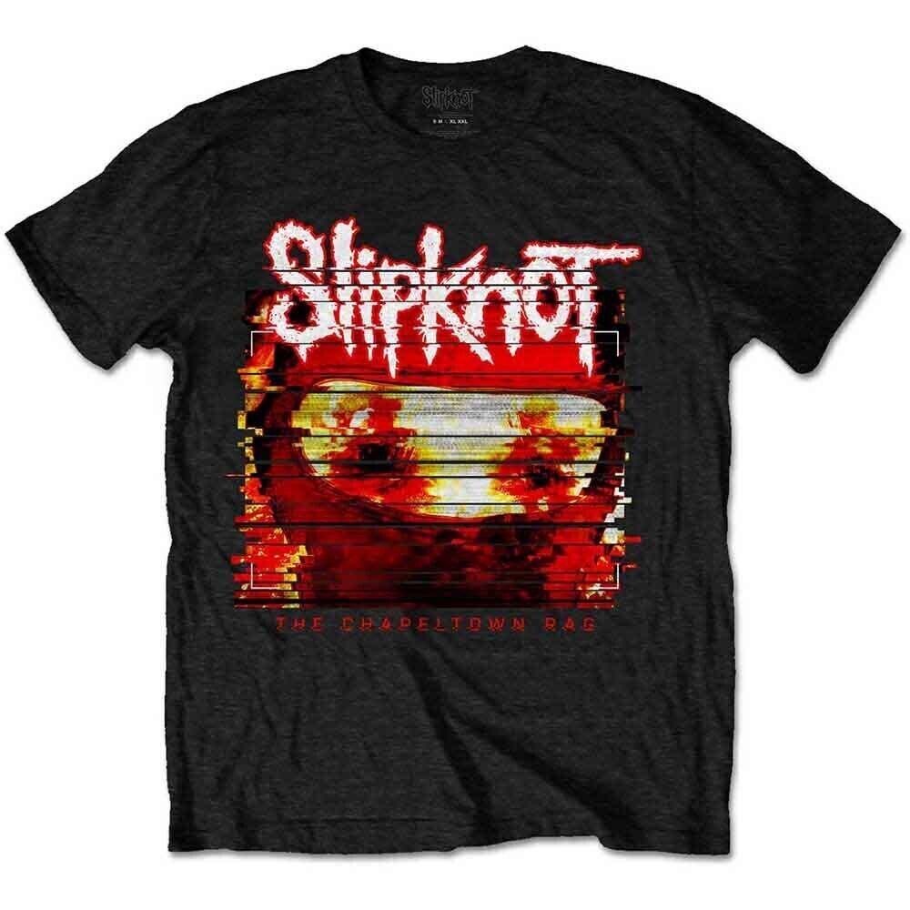 T-shirt Slipknot Chapeltown Rag Glitch (Back Print) Black 2XL T-shirt