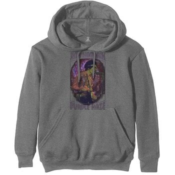 Hoodie Jimi Hendrix Purple Haze Frame Charcoal Grey XL Hoodie - 1