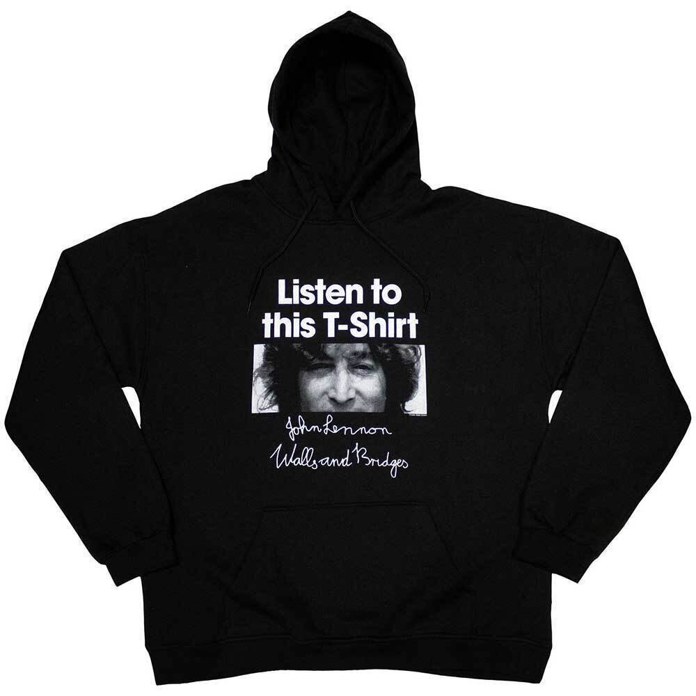 Mikina John Lennon Listen To This Black XL Mikina