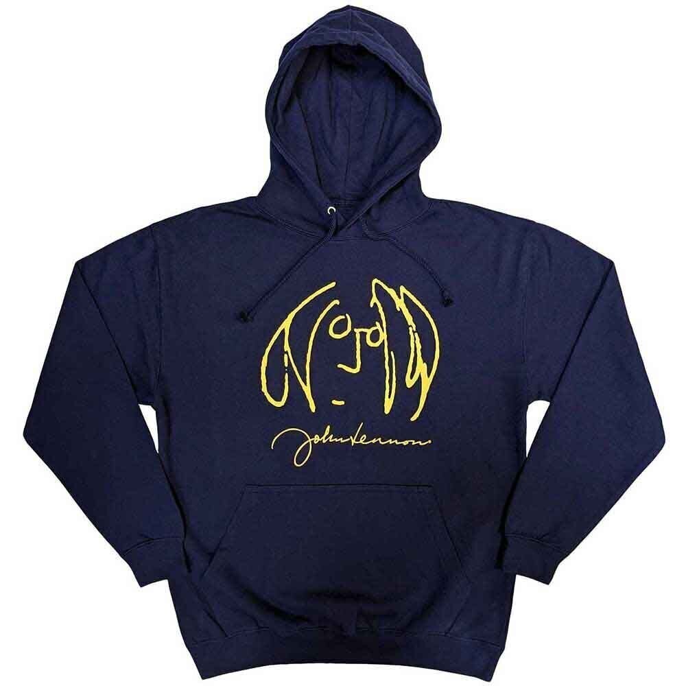 Mikina John Lennon Self Portrait Navy Blue XL Mikina
