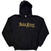 Hoodie Judas Priest Sin After Sin Logo & Album Cover (Back Print) Black S Hoodie