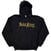 Hoodie Judas Priest Sin After Sin Logo & Album Cover (Back Print) Black XL Hoodie