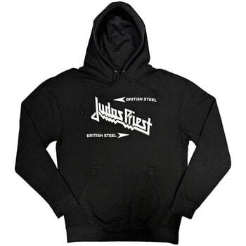 Hoodie Judas Priest British Steel Logo Black 2XL Hoodie - 1
