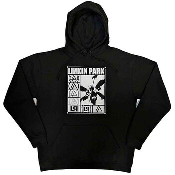 Hoodie Linkin Park Logos Rectangle Black M Hoodie - 1