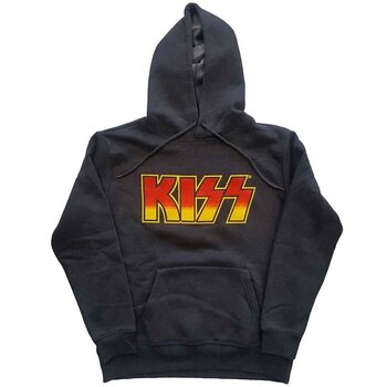 Mikina Kiss Classic Logo Charcoal Grey XL Mikina - 1