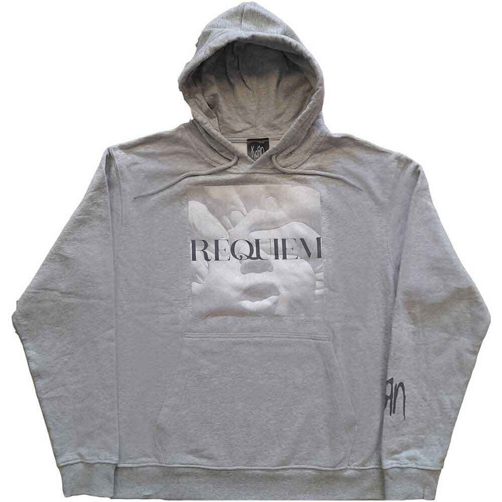 Hoodie Korn Requiem (Back Print) Grey XL Hoodie