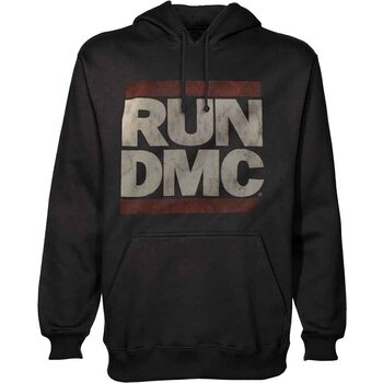 Hoodie Run DMC Logo Black S Hoodie - 1