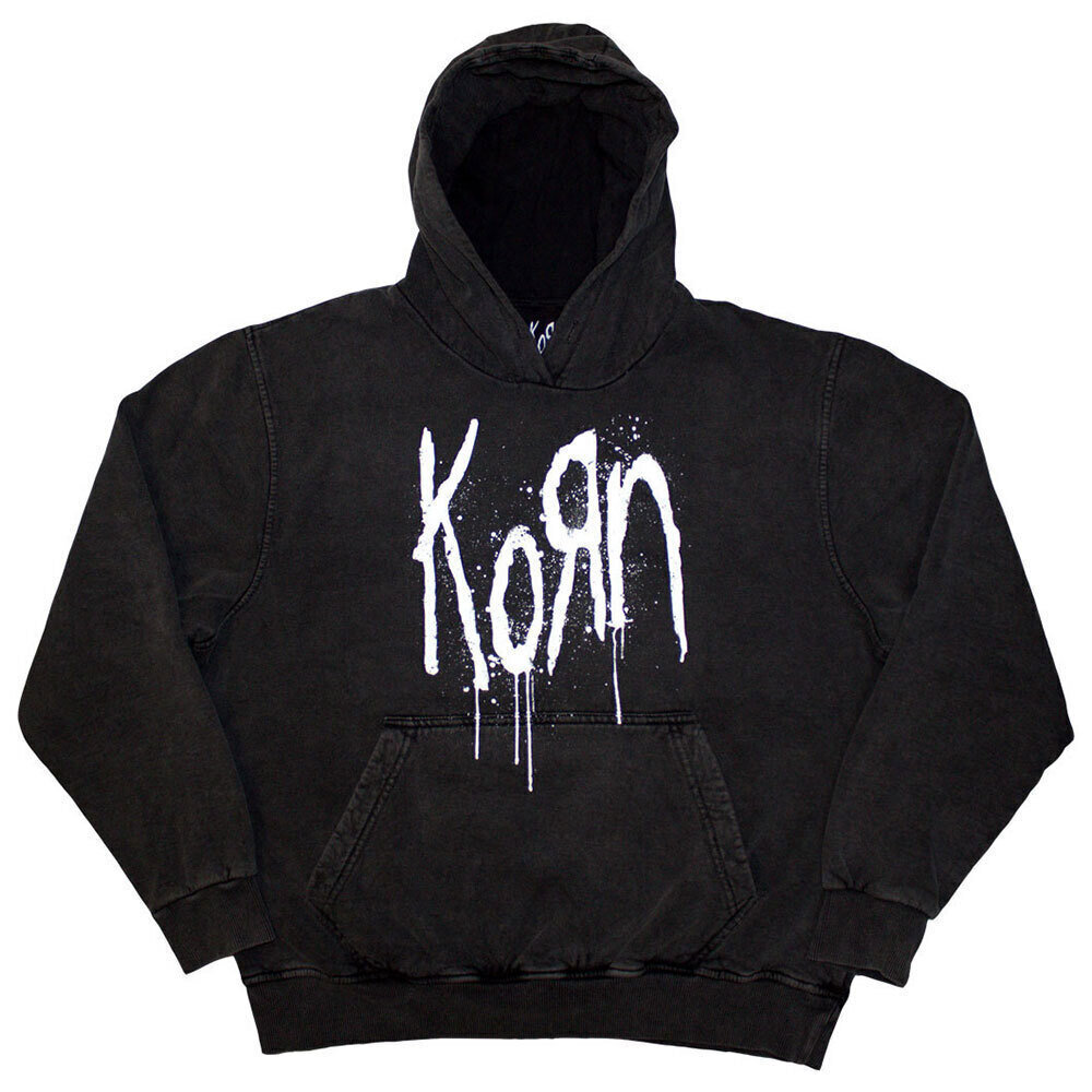 Hoodie Korn Still A Freak (Back Print) Gri cărbune M Hoodie